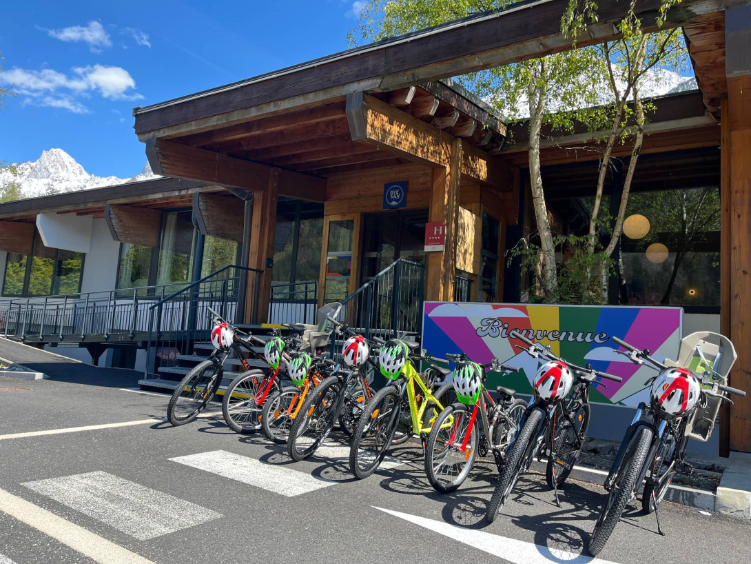 Vélo hôtel Big Sky Chamonix