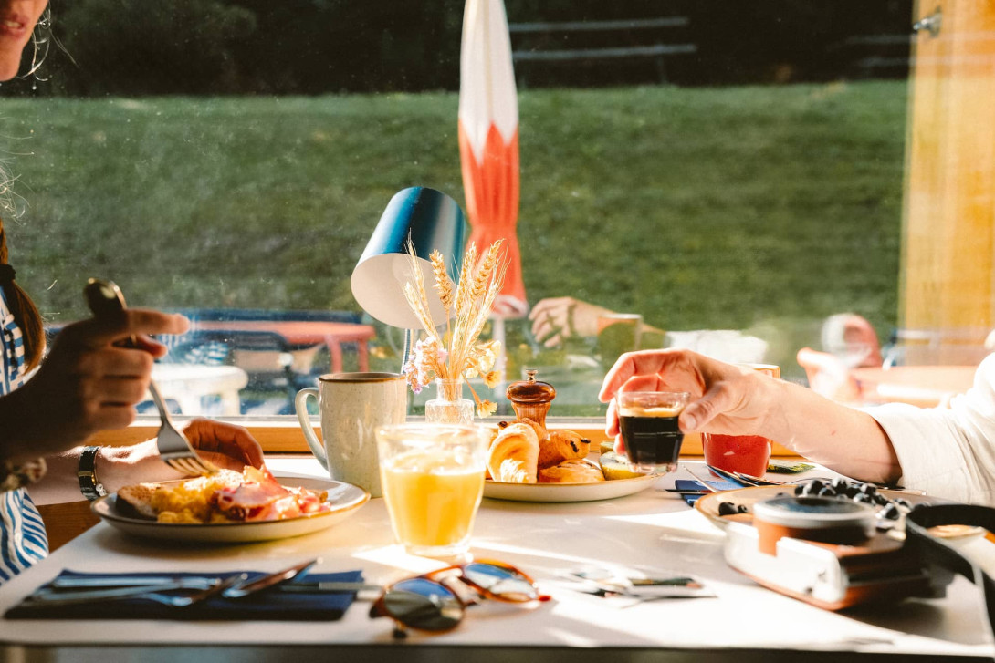 Petit-déjeuner au Big Sky Hotel 4*